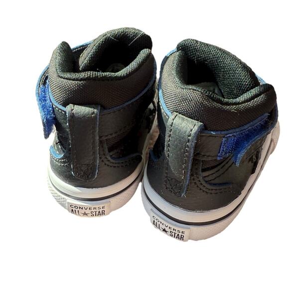 Converse Chuck Taylor All Star * Malden Street Boot Size 3 Black High Tops Shoes - Picture 10 of 10